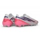New adidas F50 Hyperfast Elite FG Soccer Boots White Black Pink