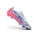 New adidas F50 Hyperfast Elite FG Soccer Boots White Solar Purple Tursol