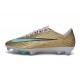 Nike Air Zoom Mercurial Superfly 11 Elite FG Mtlc Gold Green Glow