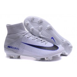New Soccer Cleats - New Nike Mercurial Superfly 5 FG White Grey Black