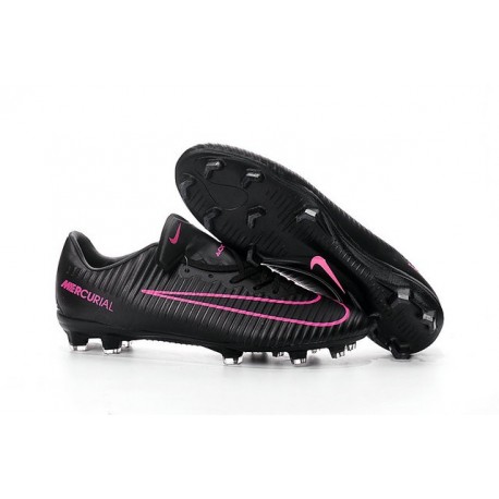 Shoes For Men - Nike Mercurial Vapor 11 FG Soccer Football Black Pink Blast