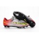 Soccer Cleats 2016 - Nike Mercurial Vapor 11 FG Silver Red Yellow