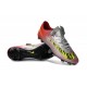 Soccer Cleats 2016 - Nike Mercurial Vapor 11 FG Silver Red Yellow