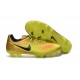 New Nike Magista Opus II FG Football Boots - Low Price - Gold Volt Black