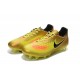 New Nike Magista Opus II FG Football Boots - Low Price - Gold Volt Black