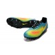 New Nike Magista Opus II FG Football Boots - Low Price - Blue Volt Orange