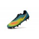 New Nike Magista Opus II FG Football Boots - Low Price - Blue Volt Orange