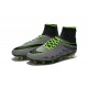 2016 Best Nike Hypervenom Phantom II Soccer Shoes Pure Platinum Black Ghost Green