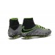 2016 Best Nike Hypervenom Phantom II Soccer Shoes Pure Platinum Black Ghost Green