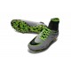 2016 Best Nike Hypervenom Phantom II Soccer Shoes Pure Platinum Black Ghost Green