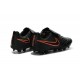 2016 Nike Magista Opus II Men's Firm-Ground Soccer Cleats Black Total Crimson