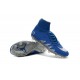 2016 Best Nike Hypervenom Phantom II Soccer Shoes Neymar x Jordan Blue Silver