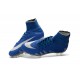 2016 Best Nike Hypervenom Phantom II Soccer Shoes Neymar x Jordan Blue Silver
