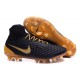 2016 Nike Magista Obra II FG Soccer Cleats For Men Black Gold