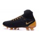 2016 Nike Magista Obra II FG Soccer Cleats For Men Black Gold