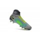 2016 Nike Magista Obra II FG Soccer Cleats For Men Pure Platinum Black Ghost Green