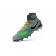 2016 Nike Magista Obra II FG Soccer Cleats For Men Pure Platinum Black Ghost Green