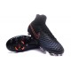 2016 Nike Magista Obra II FG Soccer Cleats For Men Black Total Crimson