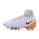 2016 Nike Magista Obra II FG Soccer Cleats For Men White Gold