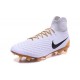 2016 Nike Magista Obra II FG Soccer Cleats For Men White Gold