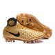 2016 Nike Magista Obra II FG Soccer Cleats For Men Black Gold