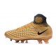 2016 Nike Magista Obra II FG Soccer Cleats For Men Black Gold