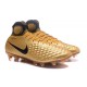 2016 Nike Magista Obra II FG Soccer Cleats For Men Black Gold