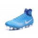 2016 Nike Magista Obra II FG Soccer Cleats For Men Bleu Blanc