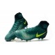 2016 Nike Magista Obra II FG Soccer Cleats For Men Rio Teal Volt Obsidian Clear Jade