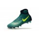 2016 Nike Magista Obra II FG Soccer Cleats For Men Rio Teal Volt Obsidian Clear Jade