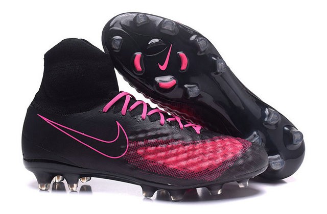Nike Football Cleats Black Pink
