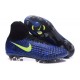 2016 Best Nike Magista Obra II Soccer Shoes Blue Black Volt