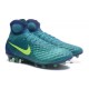 2016 Best Nike Magista Obra II Soccer Shoes Rio Teal Volt Obsidian Clear Jade