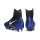 2016 Best Nike Magista Obra II Soccer Shoes Blue Black Volt