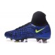 2016 Best Nike Magista Obra II Soccer Shoes Blue Black Volt