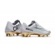 Shoes For Men - Nike Mercurial Vapor 11 FG Soccer Football CR7 Vitórias White Gold Black