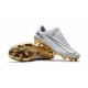 Shoes For Men - Nike Mercurial Vapor 11 FG Soccer Football CR7 Vitórias White Gold Black