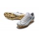 Shoes For Men - Nike Mercurial Vapor 11 FG Soccer Football CR7 Vitórias White Gold Black