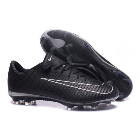 New Football Boots - Nike Mercurial Vapor 11 FG Black White