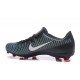 Shoes For Men - Nike Mercurial Vapor 11 FG Soccer Football Black White Blue Volt