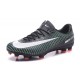 Shoes For Men - Nike Mercurial Vapor 11 FG Soccer Football Black White Blue Volt