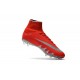 Nike Hypervenom 2 Phantom Men's Nike Football Cleats Red Silver