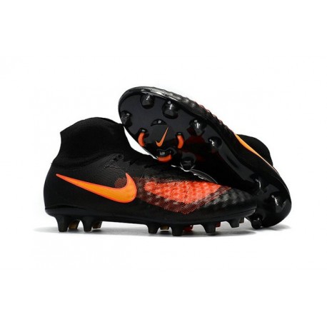 New Nike Magista Obra II FG Soccer Cleats For Men Noir Orange