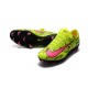 Shoes For Men - Nike Mercurial Vapor 11 FG Soccer Football Yellow Pink