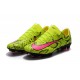 Shoes For Men - Nike Mercurial Vapor 11 FG Soccer Football Yellow Pink