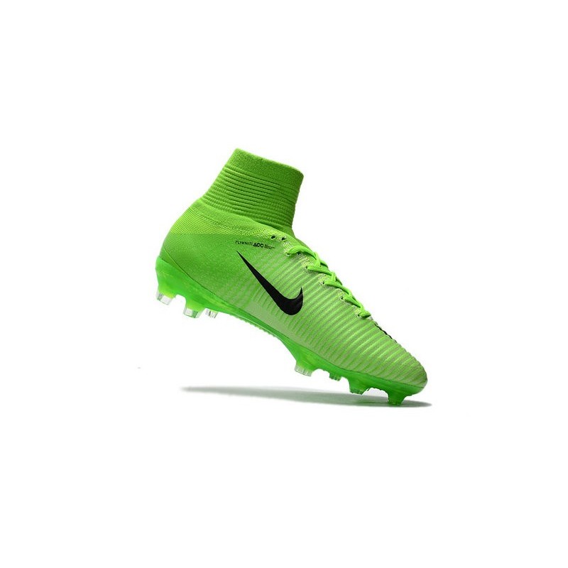 green high top cleats