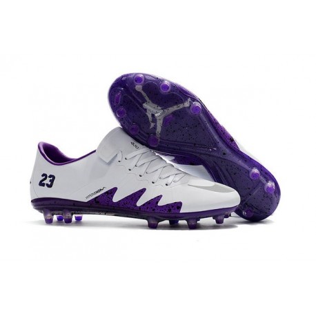 purple football cleats mens