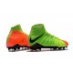 Nike Hypervenom Phantom III DF FG 2017 New Arrival Electric Green Orange Black