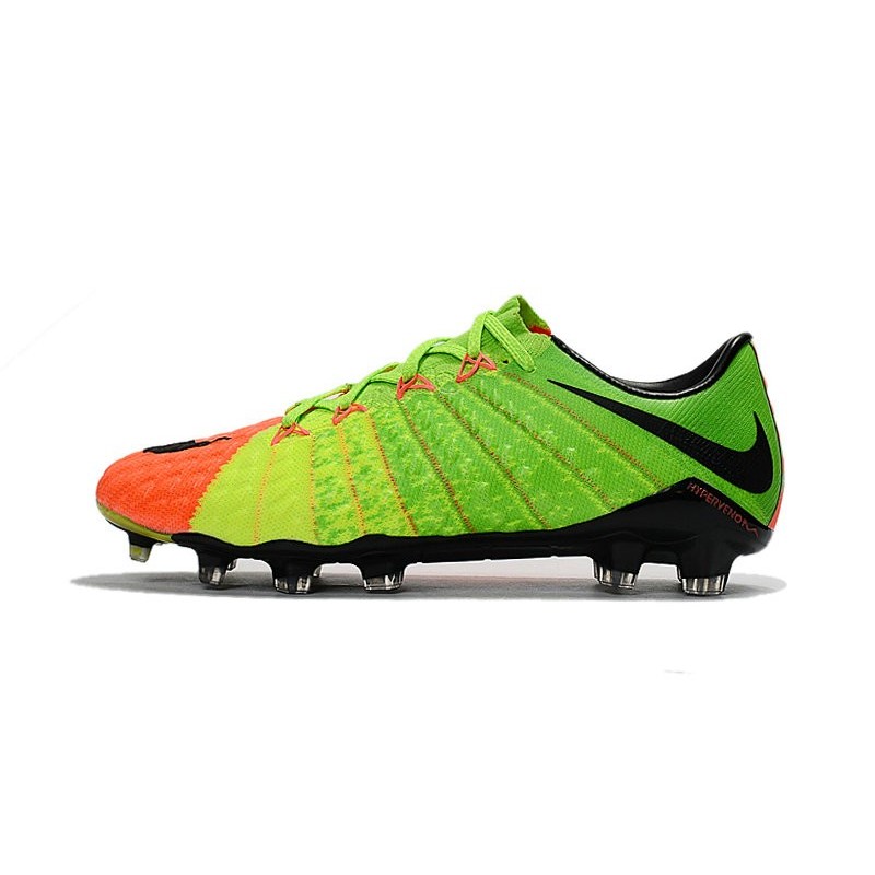 nike hypervenom orange and green