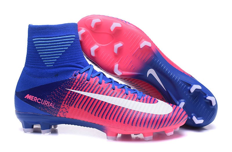 nike mercurial superfly 5 pink and white